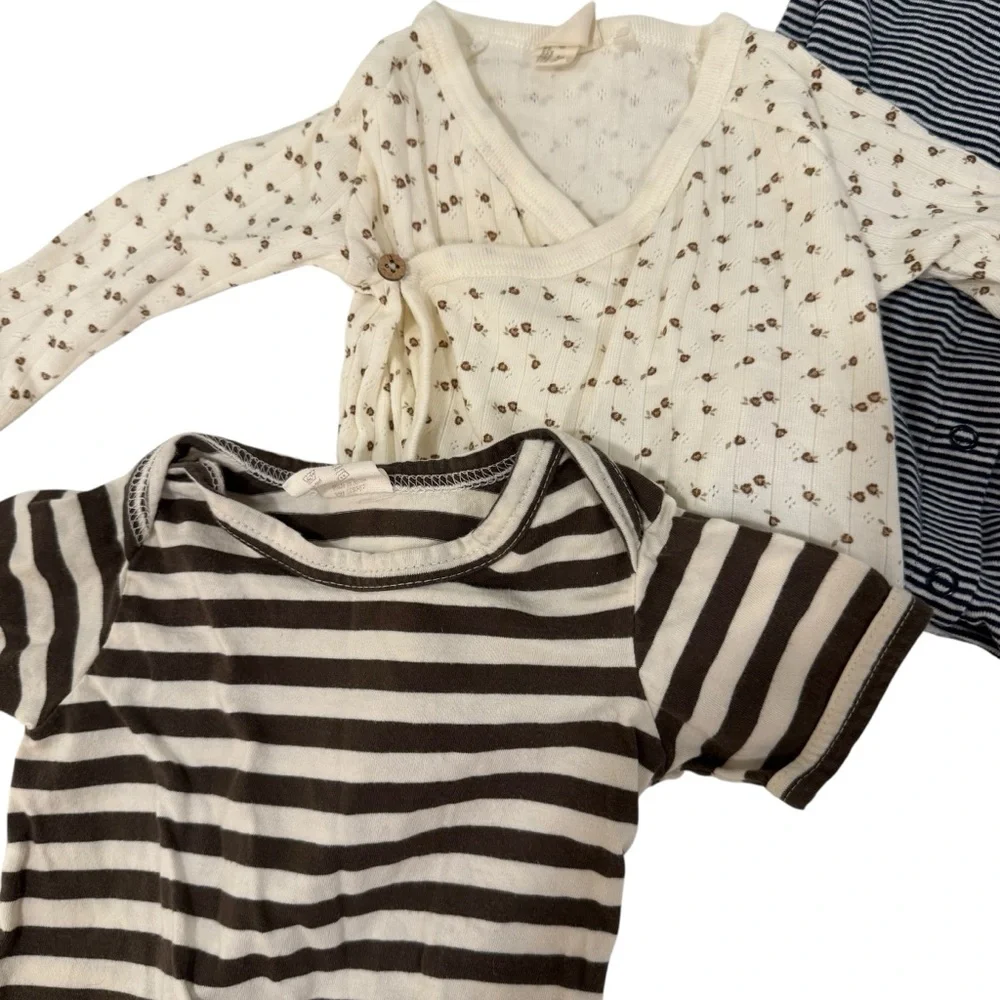 5 for $25!! Bundle of 6 Organic Cotton! Kate Quinn Snug Quincy Mae 3-6 Mo - Picture 5 of 8